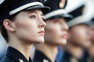Military Women in Uniform A Powerful Portrait of Duty and Dignity photo