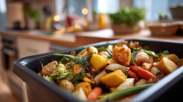 Composting at Home A Guide to Sustainable Food Waste Recycling. Learn how to compost your vegetable scraps and other organic waste photo