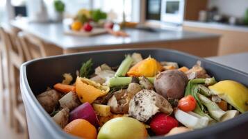 Composting at Home A Guide to Sustainable Food Waste Recycling. Learn how to compost your kitchen scraps and reduce your environme photo