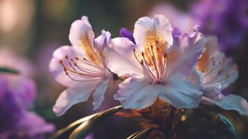 Delicate flower image in close view photo
