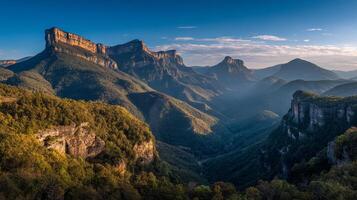 Natural image with sharp natural scenery tones photo