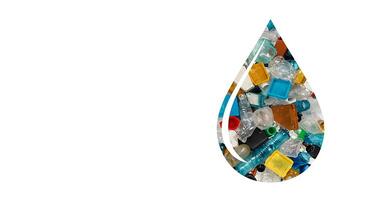 Plastic Pollution. A Drop in the Ocean photo