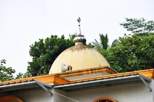 Islamic dome in rural Tasikmalaya West Java photo