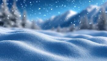 Winter snow background for banner photo