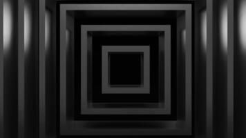 Black and white abstract background with a square shape photo