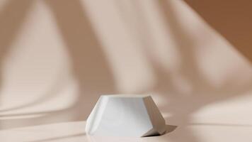 A white object sitting on a table photo