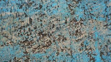 Abstract background with grunge texture in blue and cement floor. photo