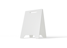 Stand Board Display for Storefront Branding Presentation png