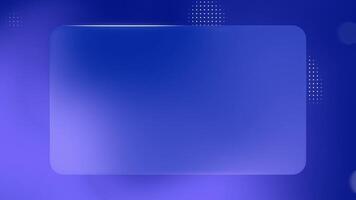 Modern Liquid Glass UI Overlay on Blue Gradient Background with Halftone and Bokeh Effects video