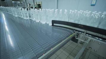 Modern bottling facility with high output video