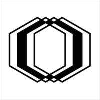 Geometric Abstraction Art Illustration Modern Graphic Design Conceptual Artwork vector