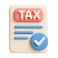 Approved tax filing concept with check mark icon representing tax return or confirmation png