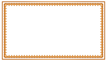 Golden rectangle certificate border pattern line photo frame islamic wedding invitation in background png