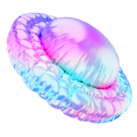 abstract colorful inflated objects,abstract design as design elements png