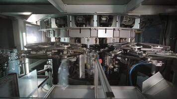 Automated plastic bottle blowing machine video
