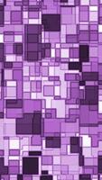Purple abstract geometric pattern of rectangles suitable for backgrounds, packaging designs, posters, and contemporary art projects. Great for colorful visuals. video