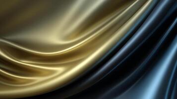 Abstract art background with smooth high-quality wave motion photo