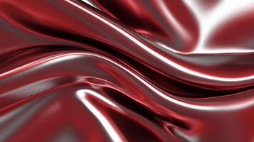 Lustrous wave patterns in rich abstract background style photo