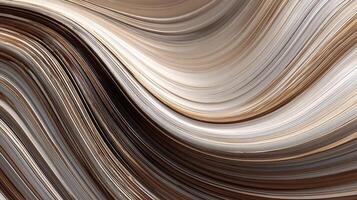 Smooth abstract waves with detailed high-end visual effects photo
