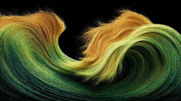 Luxurious wave pattern in a clean abstract wallpaper style photo
