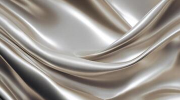 Glossy wave effect abstract background in soft lighting photo