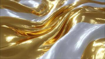 Luxurious wave shapes forming elegant abstract background texture photo