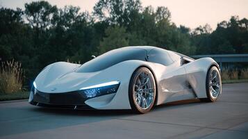 Automotive photo with sharp natural reflections