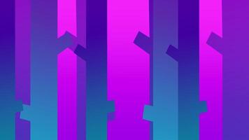 An abstract forest in vivid magenta and purple tones with layered trees, perfect for a dreamy or futuristic visual theme video