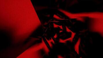 Abstract Red Electric Tunnel Digital Rendering video