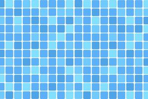 Colorful blue tile pattern with varying shades and shapes creating a lively design vector