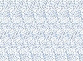 Seamless background with wavy line pattern in geometric shape.Stylish ornamental diamond shape texture vector
