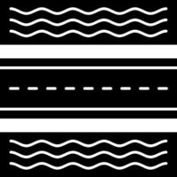 Roadside Glyph Icon vector