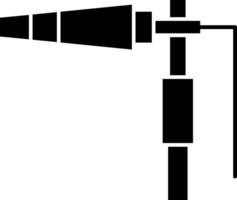 Boom Operator Glyph Icon vector