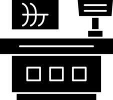 Densitometry Glyph Icon vector