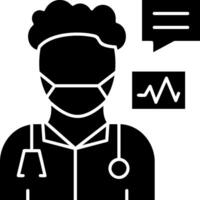 Consultation Glyph Icon vector