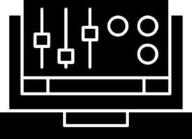 Mixer Glyph Icon vector