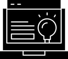 Website Concept Glyph Icon vector