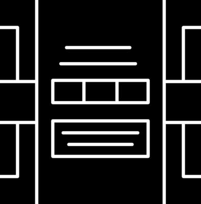 Screenwriting Glyph Icon