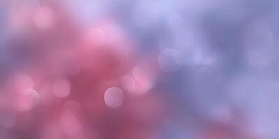 Abstract Pink and Purple Bokeh Background Soft Blurred Lights Circles photo