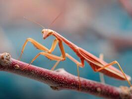 Mantid Reaches Out With Elongated Spiked Forelimbs photo