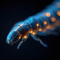Magical Glow Emanates From Fireflys Bioluminescent Tail photo