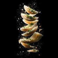 A Light Splash Of Ingredients For Miso Soup photo