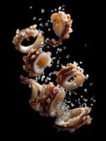 A Golden Rain Of Crunchy Fried Calamari photo