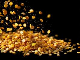 A Flavorful Splash Of Lentil Dal And Spice photo