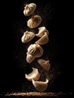 A Gentle Float Of Delicate Soup Dumplings photo