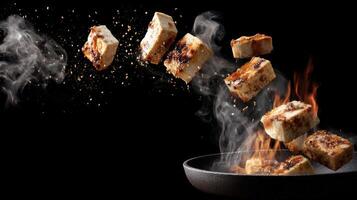 A Grand Cascade Of Hot Pot Components photo