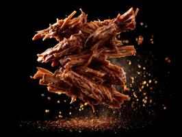 A Delicious Tangle Of Cuban Ropa Vieja Meat photo