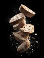 A High End Slice Of Perfectly Seared Foie Gras photo