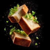 A Separated Explosion Of Bunny Chow Elements photo