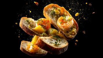 A Cascade Of Seafood For A Provencal Style Stew photo
